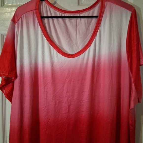 Shein Gradient Red Women's House Dress - Picture 1 of 3